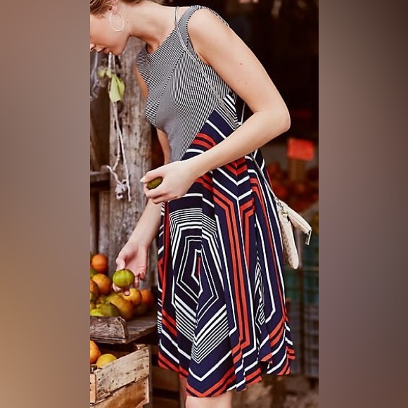 New Maeve Anthropologie Woman’s Sleeveless Dress,Sz S. - Picture 2 of 15